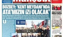MANŞETX GAZETESİ'NİN 13.YIL 350. ANKARA -BURSA KASIM SAYILARI ÇIKTI