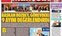 MANŞETX GAZETESİ'NİN 13.YIL 351. ANKARA-BURSA ARALIK SAYILARI ÇIKTI