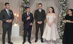 BERFİN VE DEMİR ÇİFTİNİN NİŞAN TÖRENİNDE SEVİNÇ VE COŞKU HÂKİM OLDU