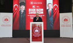 BURSA VALİSİ EROL AYYILDIZ, 15 TEMMUZ KAHRAMANLARIYLA AYNI SOFRADA BULUŞTU
