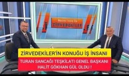 KRT'DE NECMİ İNCE İLE ZİRVEDEKİLER KONUĞU TURAN SANCAĞI TEŞKİLATI GENEL BAŞKANI H. GÖKHAN GÜL OLDU!