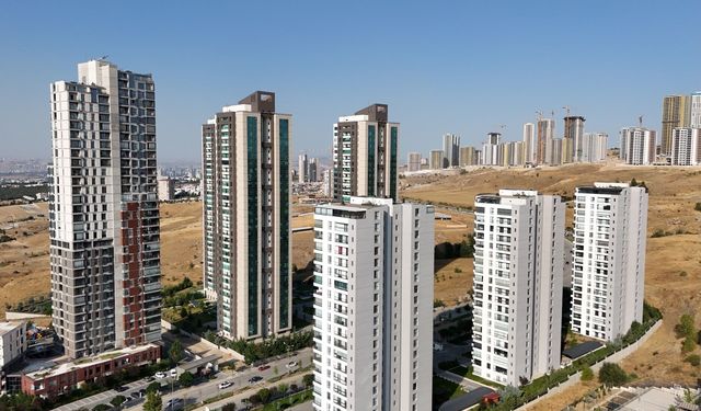 Ankara’da Aralık ayında 23 bin 376 konut satıldı