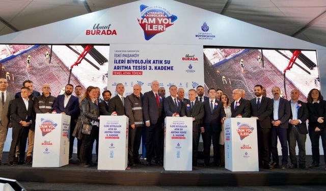 İstanbul'da Paşaköy AAT'nin 3. kademe temeli atıldı
