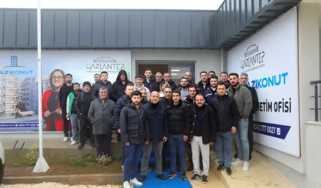 Gaziantep'te OSB çalışanlarına Gazi Konut için yerinde tanıtım