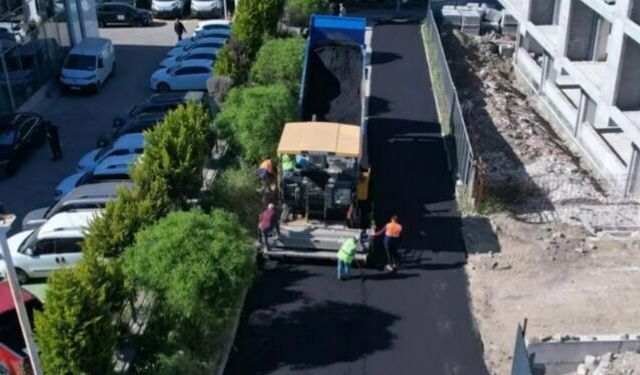 Manisa'da üniversite ve hastane yolu yenileniyor