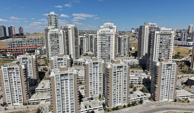 Ankara’da Haziran ayında 11 bin 468 konut satıldı