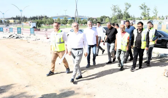 Kocaeli Büyükşehir Genel Sekreteri'nden Gebze’deki stratejik projelere yerinde inceleme