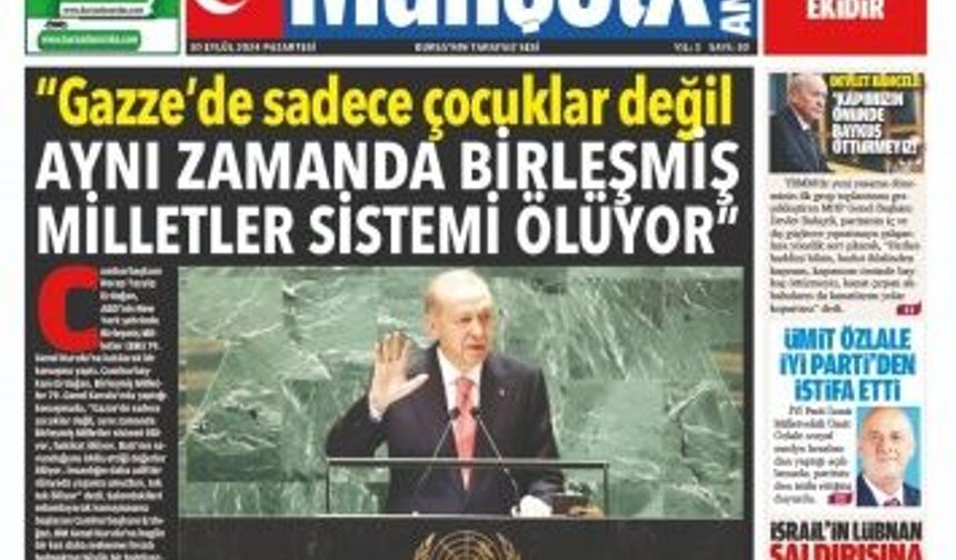 MANŞETX GAZETESİ'NİN 13.YIL 348.EYLÜL SAYILARI ÇIKTI