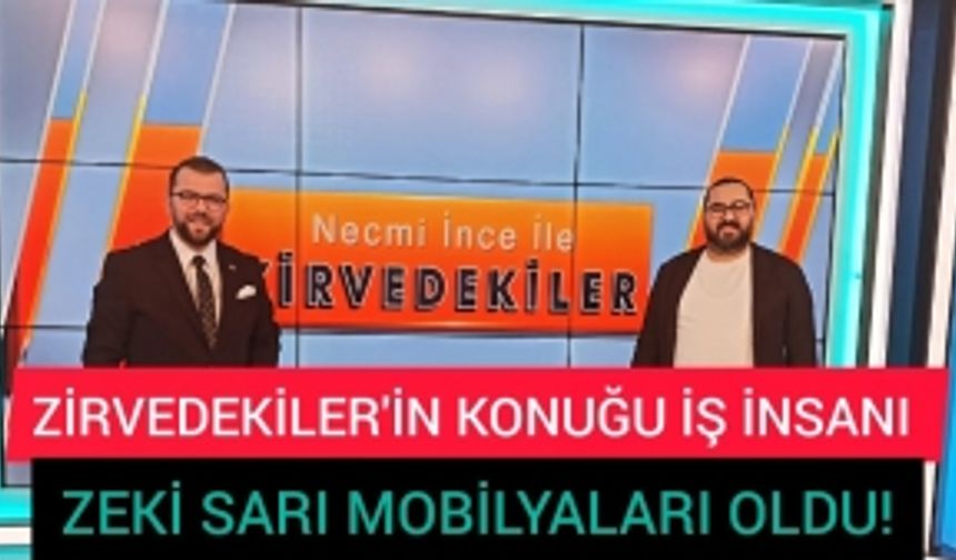 KRT'DE ZİRVEDEKİLER'İN KONUĞU ZEKİ SARI OLDU!