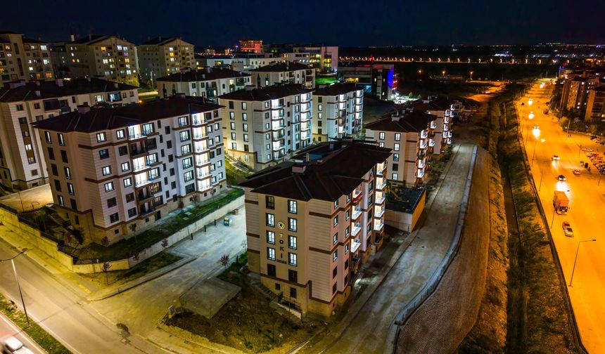 Edirne Merkez'de anahtar teslim heyecanı devam ediyor