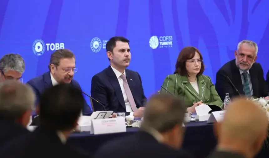 Bakan Kurum’dan COP31 vurgusu