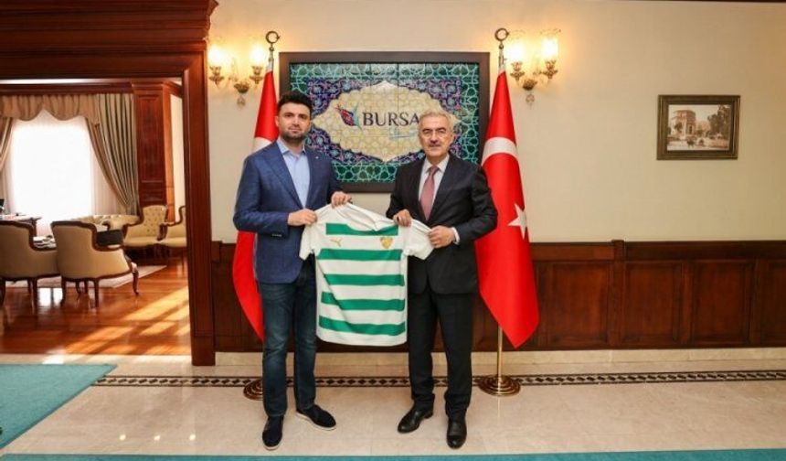 BURSA’NIN ORTAK DEĞERİ BURSASPOR’A VALİ AYYILDIZ’DAN TAM DESTEK